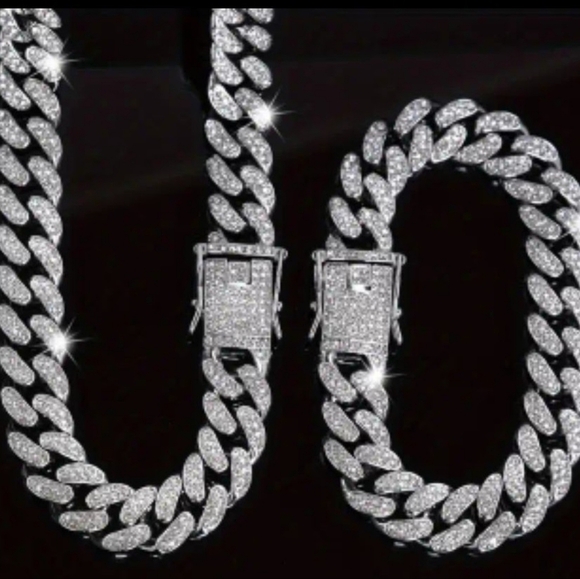 Man Necklace set Unisex - Picture 2 of 3